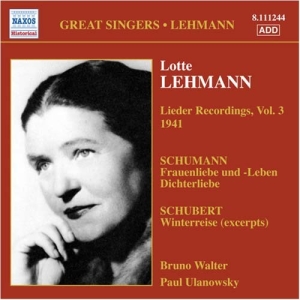 Schumann: Lehmann - Frauenliebe, Dichterliebe i gruppen Externt_Lager / Naxoslager hos Bengans Skivbutik AB (2006310)