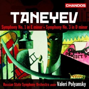 Taneyev: Polyansky - Symphony 1&3 i gruppen Externt_Lager / Naxoslager hos Bengans Skivbutik AB (2006313)