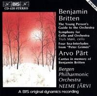 Britten/Pärt - Young Persons Guide To The Orc i gruppen Externt_Lager / Naxoslager hos Bengans Skivbutik AB (2006389)