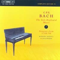 Bach Carl Philipp Emanuel - Solo Keyboard Music Vol 7 i gruppen Externt_Lager / Naxoslager hos Bengans Skivbutik AB (2006430)