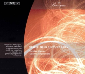 Handel George Frideric - Neun Deutsche Arien i gruppen Externt_Lager / Naxoslager hos Bengans Skivbutik AB (2006468)
