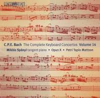Bach Cpe - Keyboard Concertos Vol 14, The i gruppen Externt_Lager / Naxoslager hos Bengans Skivbutik AB (2006470)