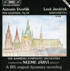 Dvorak Antonin - 10 Legends /Janacek Sinf i gruppen Externt_Lager / Naxoslager hos Bengans Skivbutik AB (2006471)