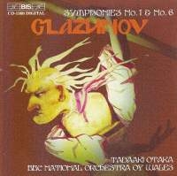 Glazunov Alexander - Symphonies 1 & 6 i gruppen Externt_Lager / Naxoslager hos Bengans Skivbutik AB (2006480)