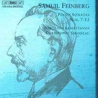 Feinberg Samuel - Piano Sonatas Vol 2 i gruppen Externt_Lager / Naxoslager hos Bengans Skivbutik AB (2006603)