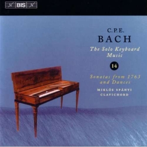 Bach Cpe - Solo Keyboard Music 14 i gruppen Externt_Lager / Naxoslager hos Bengans Skivbutik AB (2006610)