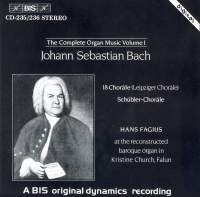 Bach Johann Sebastian - Organ Music Vol 1 i gruppen Externt_Lager / Naxoslager hos Bengans Skivbutik AB (2006611)