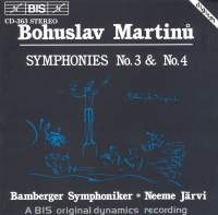 Martinu Bohuslav - Symphony 3/4 i gruppen Externt_Lager / Naxoslager hos Bengans Skivbutik AB (2006629)