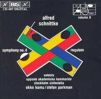 Schnittke Alfred - Symphony 4 Vol 8 - Requim i gruppen Externt_Lager / Naxoslager hos Bengans Skivbutik AB (2006649)