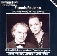 Poulenc Francis - Complete Works For 2 Piano i gruppen Externt_Lager / Naxoslager hos Bengans Skivbutik AB (2006660)