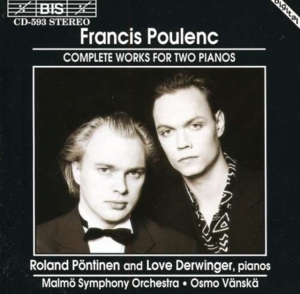 Poulenc Francis - Complete Works For 2 Piano i gruppen Externt_Lager / Naxoslager hos Bengans Skivbutik AB (2006660)