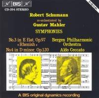Schumann Robert - Symphony 3 & 4 Orcestra Mahler i gruppen Externt_Lager / Naxoslager hos Bengans Skivbutik AB (2006672)