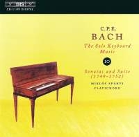 Bach Carl Philipp Emanuel - Sonatas Vol 10 i gruppen Externt_Lager / Naxoslager hos Bengans Skivbutik AB (2006679)