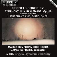 Prokofiev Sergey - Symphony 4 /Lieutenant Kije Su i gruppen Externt_Lager / Naxoslager hos Bengans Skivbutik AB (2006704)