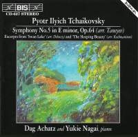 Tchaikovsky Pyotr - Symphony 5 Arr Taneyev & Exc i gruppen Externt_Lager / Naxoslager hos Bengans Skivbutik AB (2006730)