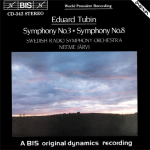 Tubin Eduard - Symphonies Nos 3 & 8 i gruppen Externt_Lager / Naxoslager hos Bengans Skivbutik AB (2006735)