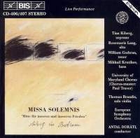 Beethoven Ludwig Van - Missa Solmnis i gruppen Externt_Lager / Naxoslager hos Bengans Skivbutik AB (2006738)