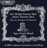 Bach C P E/Bach J S - Piano & Hpd Music i gruppen Externt_Lager / Naxoslager hos Bengans Skivbutik AB (2006743)