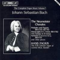 Bach Johann Sebastian - Organ Music Vol 5 i gruppen Externt_Lager / Naxoslager hos Bengans Skivbutik AB (2006745)