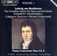 Beethoven Ludwig Van - Piano Concertos 2 & 4 i gruppen Externt_Lager / Naxoslager hos Bengans Skivbutik AB (2006753)