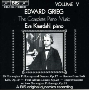 Grieg Edvard - Complete Piano Music Vol 5 i gruppen Externt_Lager / Naxoslager hos Bengans Skivbutik AB (2006760)