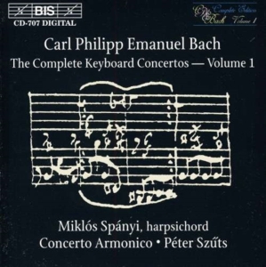 Bach Carl Philipp Emanuel - Keyb Concertos Vol 1 i gruppen Externt_Lager / Naxoslager hos Bengans Skivbutik AB (2006768)
