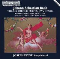 Bach Johann Sebastian - The 6 French Suites i gruppen Externt_Lager / Naxoslager hos Bengans Skivbutik AB (2006771)