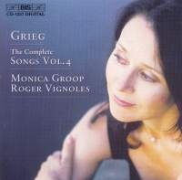 Grieg Edvard - Songs Vol 4 i gruppen Externt_Lager / Naxoslager hos Bengans Skivbutik AB (2006775)