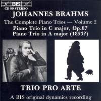 Brahms Johannes - Piano Trios Vol 2 i gruppen Externt_Lager / Naxoslager hos Bengans Skivbutik AB (2006798)