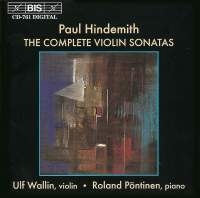 Hindemith Paul - Complete Violin Sonatas i gruppen Externt_Lager / Naxoslager hos Bengans Skivbutik AB (2006803)