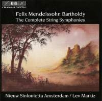Mendelssohn Felix - Complete String Symphony i gruppen Externt_Lager / Naxoslager hos Bengans Skivbutik AB (2006823)