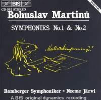 Martinu Bohuslav - Symphony 1/2 i gruppen Externt_Lager / Naxoslager hos Bengans Skivbutik AB (2006833)