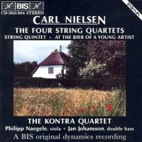 Nielsen Carl - 4 String Quartet /Str Quintet i gruppen Externt_Lager / Naxoslager hos Bengans Skivbutik AB (2006854)