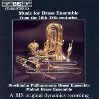 Various - Music For Brass Ens 16/18Thc i gruppen Externt_Lager / Naxoslager hos Bengans Skivbutik AB (2006856)