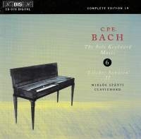 Bach Carl Philipp Emanuel - Solo Keyb Music Vol 6 i gruppen Externt_Lager / Naxoslager hos Bengans Skivbutik AB (2006865)
