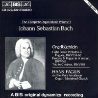 Bach Johann Sebastian - Organ Music Vol 3 i gruppen Externt_Lager / Naxoslager hos Bengans Skivbutik AB (2006873)