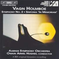 Holmboe Vagn - Symphony 2 /Sinf In Memoriam i gruppen Externt_Lager / Naxoslager hos Bengans Skivbutik AB (2006887)