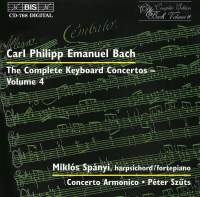 Bach Carl Philipp Emanuel - Keyb Concertos Vol 4 i gruppen Externt_Lager / Naxoslager hos Bengans Skivbutik AB (2006912)