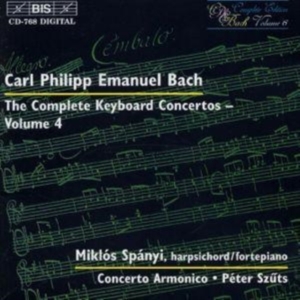 Bach Carl Philipp Emanuel - Keyb Concertos Vol 4 i gruppen Externt_Lager / Naxoslager hos Bengans Skivbutik AB (2006912)