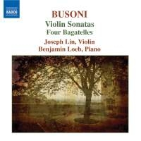 Busoni: Lin/ Loeb - Violin Sonatas Nos. 1 & 2 i gruppen Externt_Lager / Naxoslager hos Bengans Skivbutik AB (2006975)