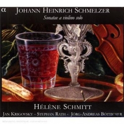 Schmelzer: Schmitt - Sonatae A Violino Solo i gruppen Externt_Lager / Naxoslager hos Bengans Skivbutik AB (2007062)