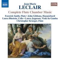 Leclair - Sonatas For Flute And Basso Continu i gruppen Externt_Lager / Naxoslager hos Bengans Skivbutik AB (2007083)