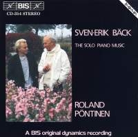 Bäck Sven-Erik - Complete Solo Piano Music i gruppen Externt_Lager / Naxoslager hos Bengans Skivbutik AB (2007090)