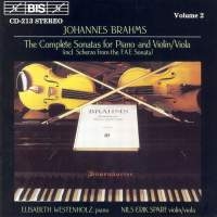 Brahms Johannes - Viola Sonatas i gruppen Externt_Lager / Naxoslager hos Bengans Skivbutik AB (2007135)