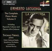 Lecuona Ernesto - Piano Music Vol 3 i gruppen Externt_Lager / Naxoslager hos Bengans Skivbutik AB (2007145)
