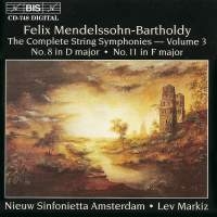 Mendelssohn Felix - Complete String Symphony 3 i gruppen Externt_Lager / Naxoslager hos Bengans Skivbutik AB (2007148)