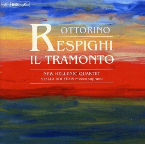 Respighi - String Quartets - Il Tramonto i gruppen Externt_Lager / Naxoslager hos Bengans Skivbutik AB (2007162)