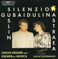 Gubaidulina Sofia - Silenzio With Gidon Kremer i gruppen Externt_Lager / Naxoslager hos Bengans Skivbutik AB (2007163)