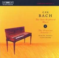 Bach Carl Philipp Emanuel - Solo Keyboard Music Vol 1 i gruppen Externt_Lager / Naxoslager hos Bengans Skivbutik AB (2007178)