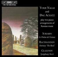 Glazunov Alexander - 2 Piano Transcriptions i gruppen CD / Klassiskt hos Bengans Skivbutik AB (2007179)